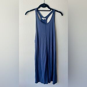 Silence and noice dark blue size medium dress